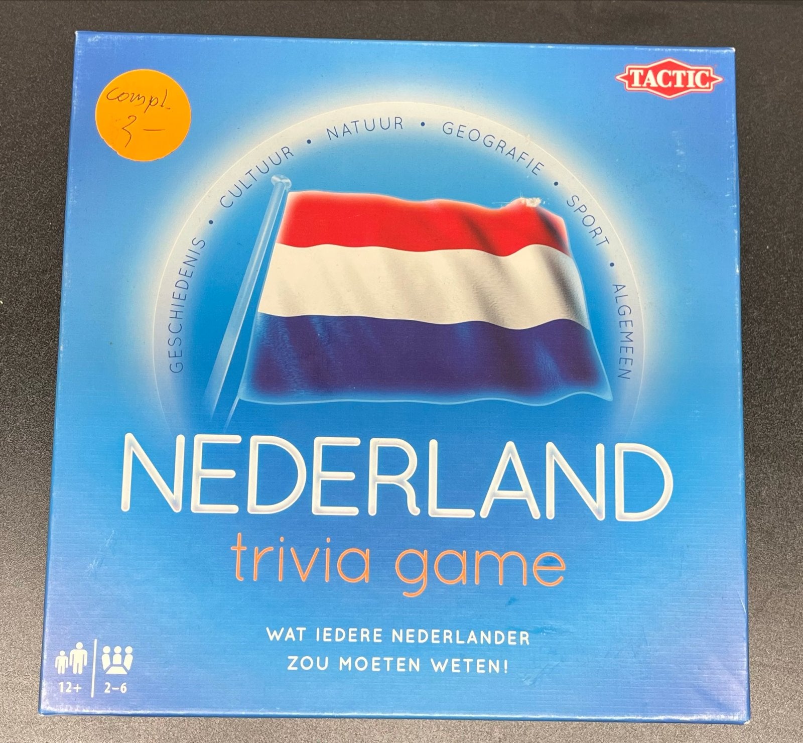 Nederland Trivia Game, Vijf spelers of meer, Ophalen of Verzenden, Gebruikt