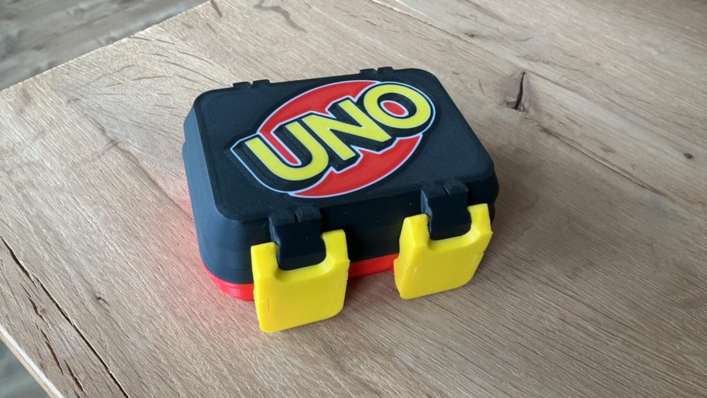 Opbergdoosje voor UNO, Hobby en Vrije tijd, Gezelschapsspellen | Kaartspellen, Ophalen of Verzenden, Nieuw