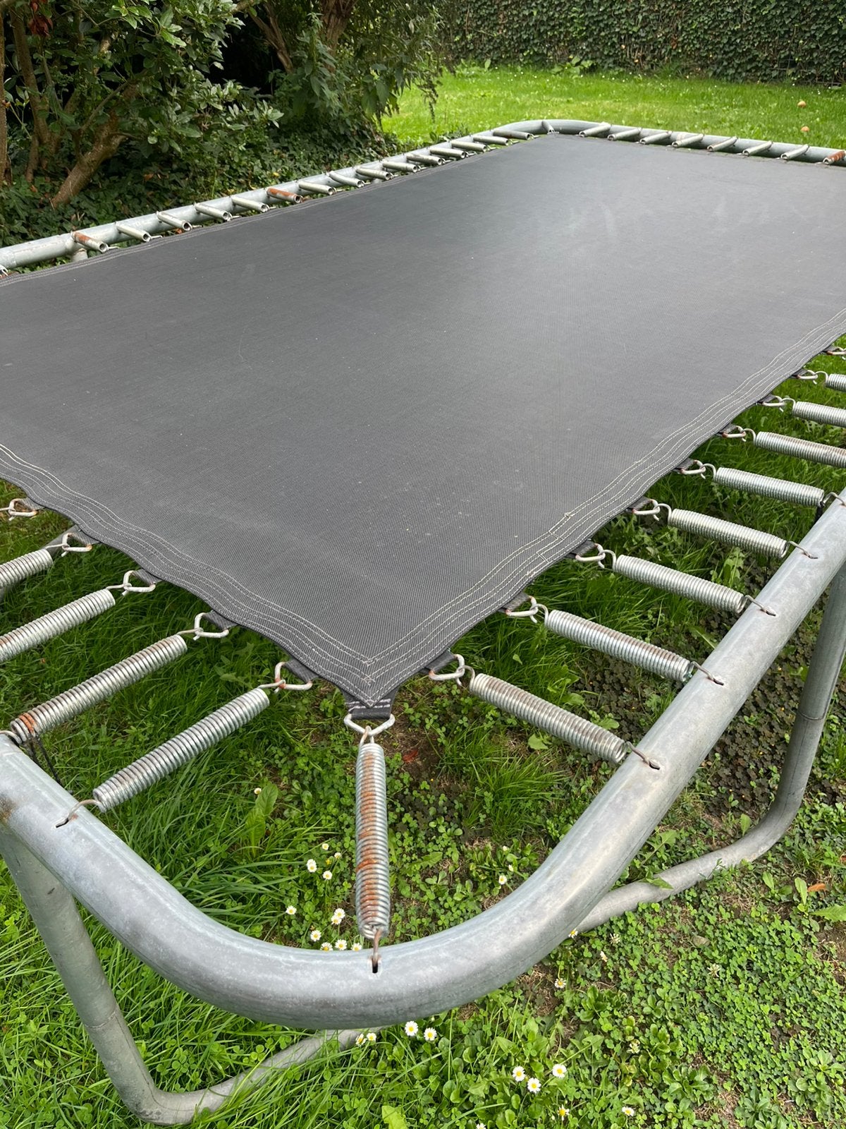 Trampoline, Ophalen, Gebruikt