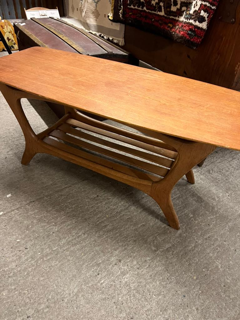 Vintage salontafel, Ophalen