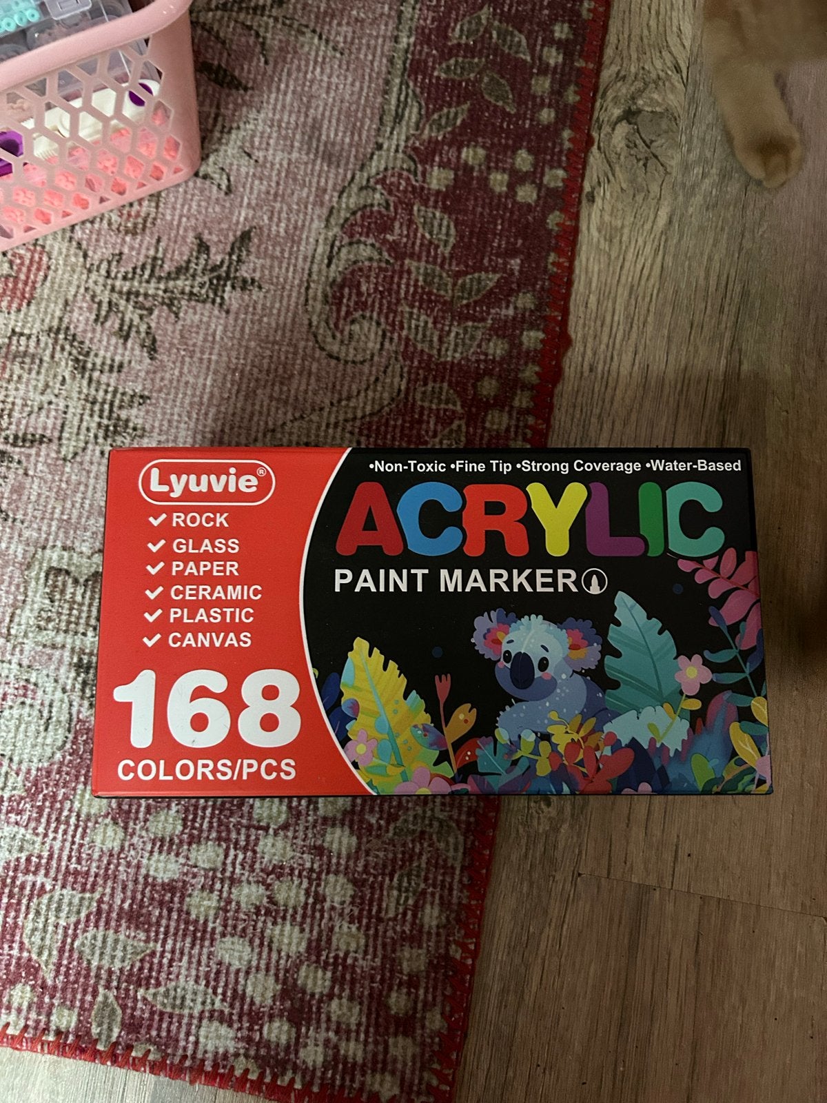 Lyuuvie Acrylverf Markers Set - 168 Kleuren, Ophalen, Nieuw, Acrylverf
