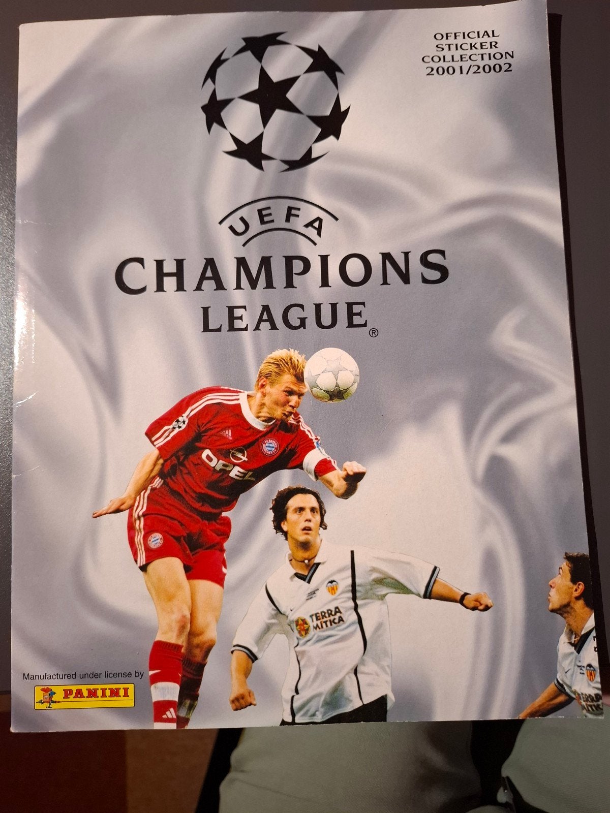 Panini UEFA Champions League 2001/2002 Stickerboek, Ophalen of Verzenden, Gebruikt, Overige binnenlandse clubs, Boek of Tijdschrift
