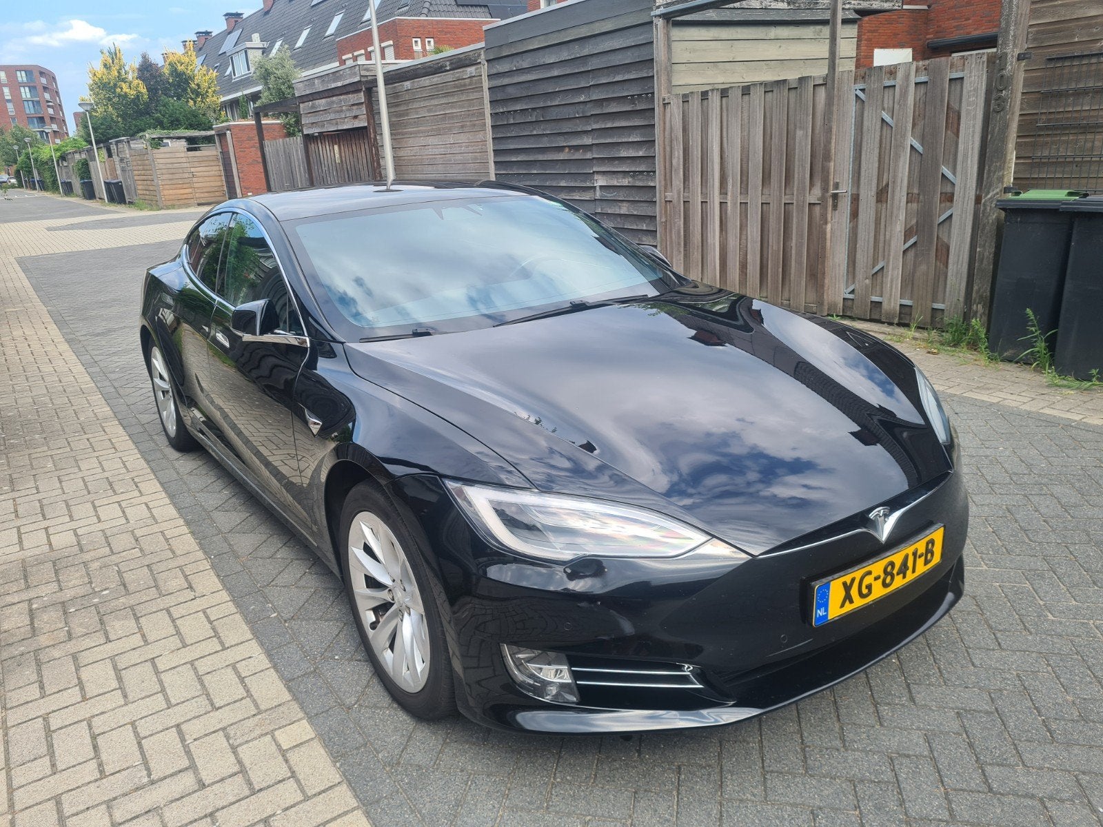 Tesla Model S 2018 Zwart, Auto's, Tesla, Zwart, Zwart, Elektrisch, Particulier