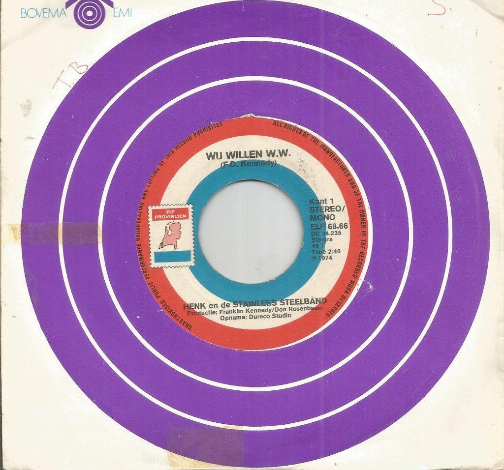 VERKOCHT Henk En De Stainless Steelband – Wij Willen W.W., Gebruikt, 7 inch, Ophalen of Verzenden, Levenslied of Smartlap