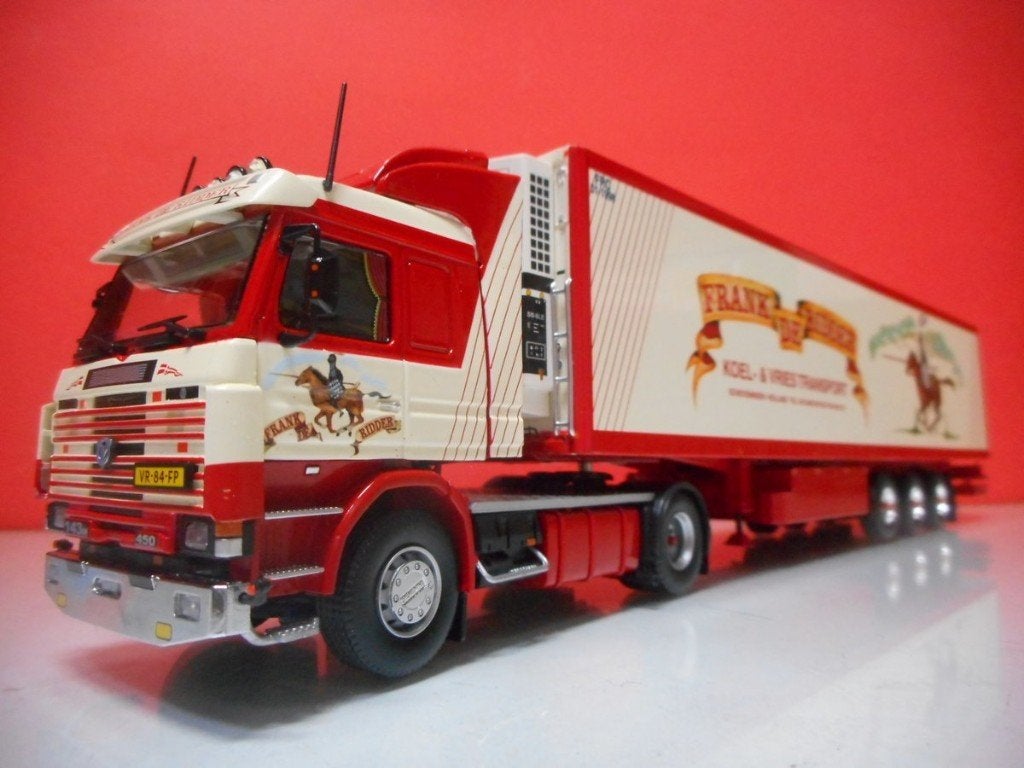 TEKNO SCANIA 143 FRANK DE RIDDER 83613, Ophalen of Verzenden, Nieuw, Bus of Vrachtwagen, Tekno