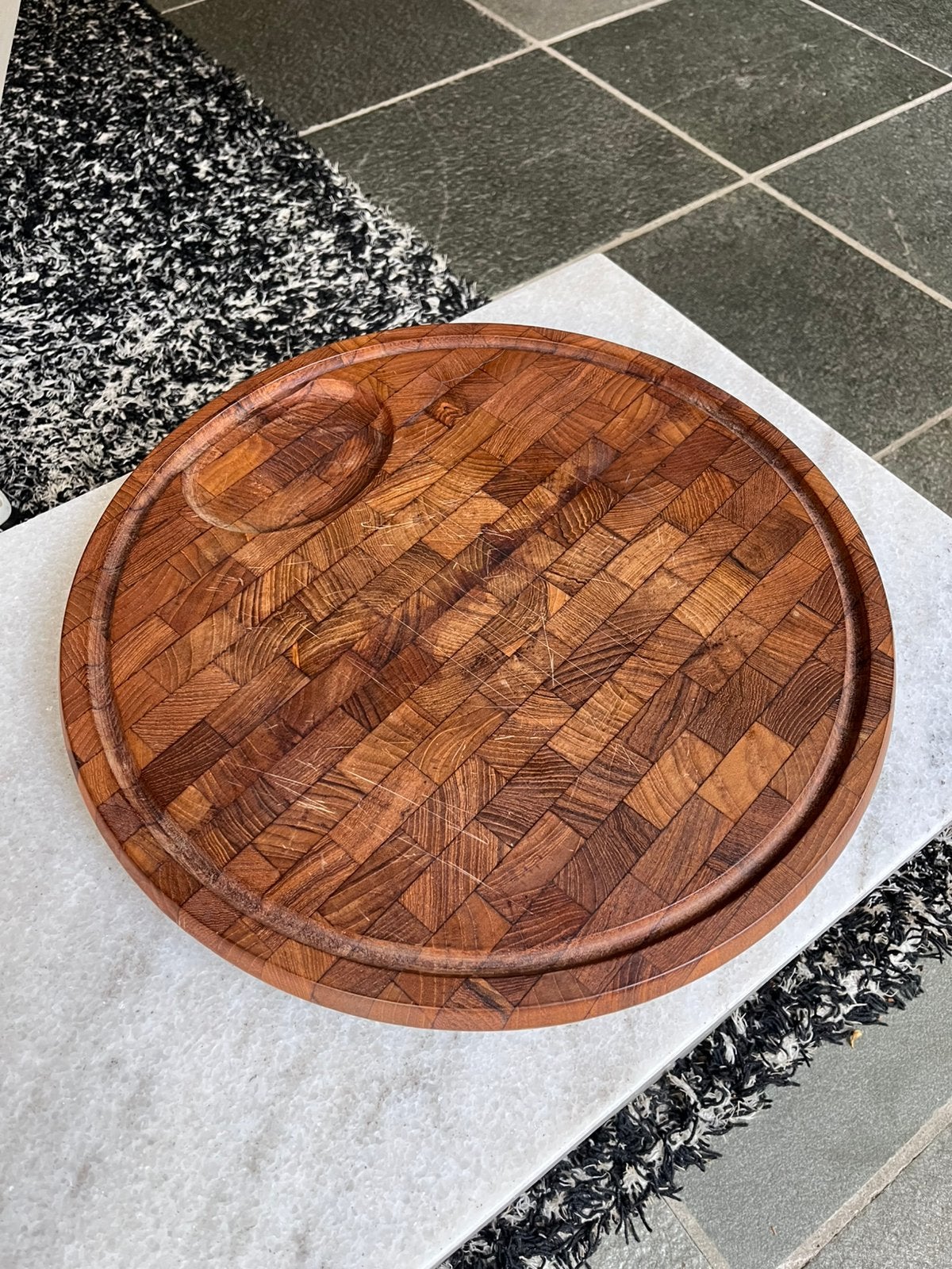 Grote borrelplank, Huis en Inrichting, Ophalen of Verzenden, Zo goed als nieuw, Hout