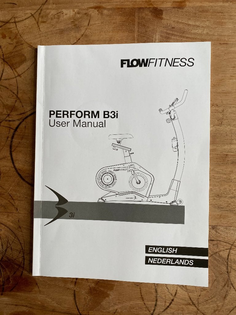 Flowfitness Perform B3i Exercise Bike, Ophalen, Zo goed als nieuw, Benen, Hometrainer