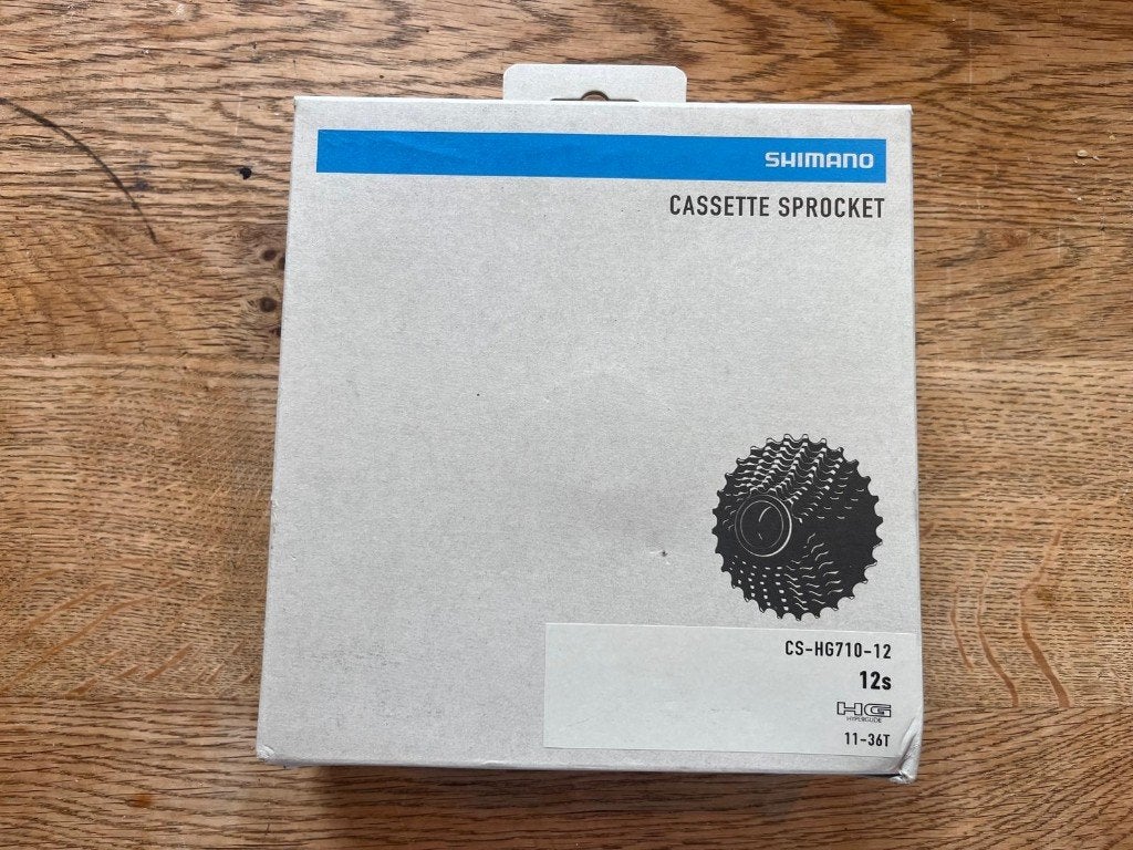Shimano Cassette 12 speed CS-HG710-12 (11-36T), Ophalen of Verzenden, Zo goed als nieuw, Racefiets
