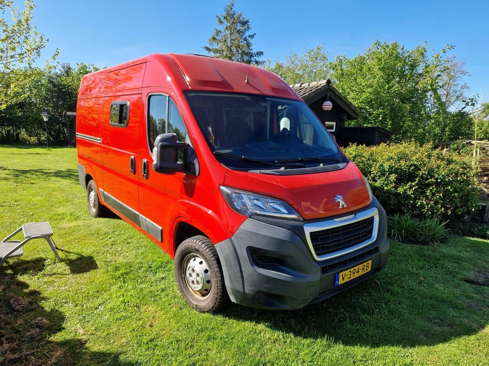 peugeot boxer l2h2 zelfbouw camper, Caravans en Kamperen, Campers, Tot en met 2, Buscamper of Camperbus, Overige merken