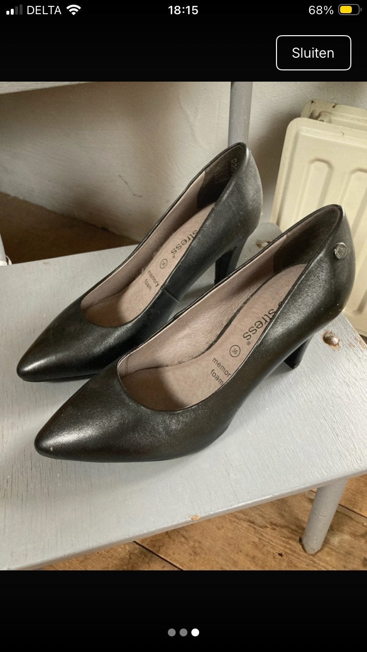 Nieuwe No Stress Pumps Maat 36, Ophalen of Verzenden, Nieuw, Zwart, Pumps
