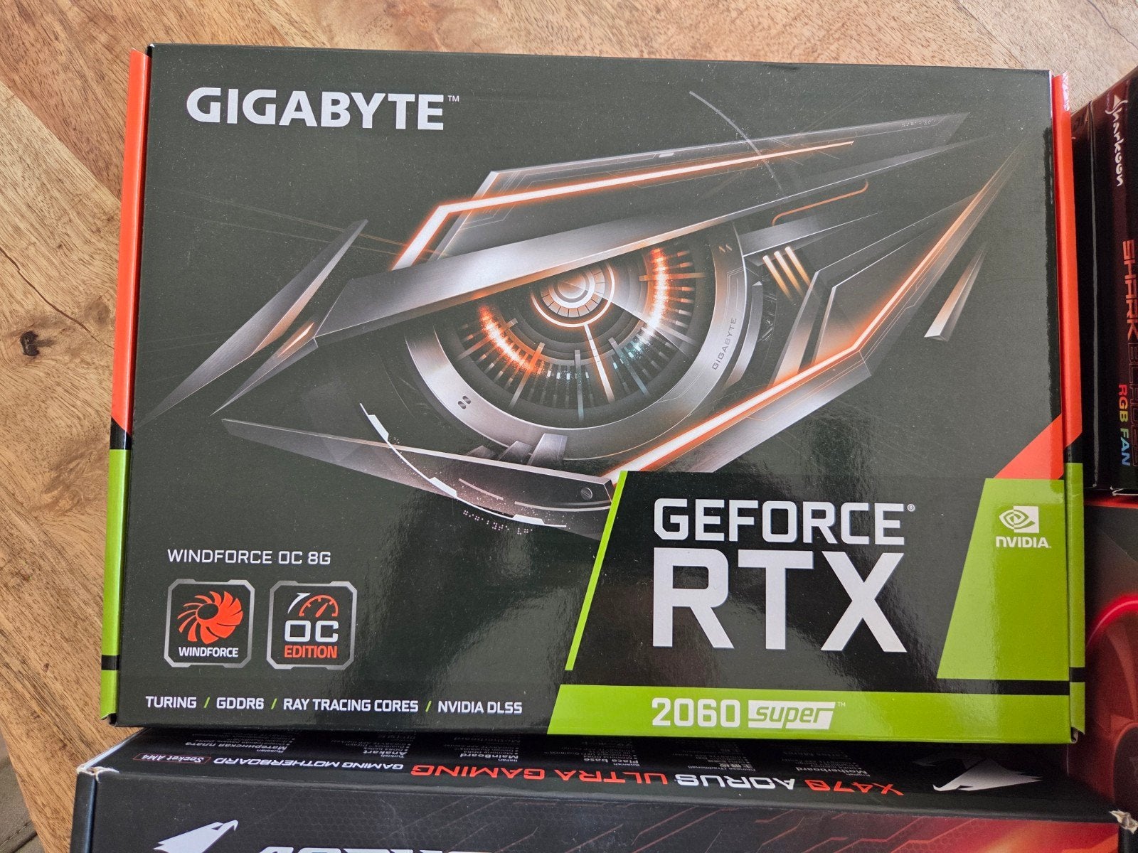 Gigabyte GeForce RTX 2060 Super Windforce OC 8G, Computers en Software, PCI-Express 3, GDDR6, Ophalen of Verzenden, Zo goed als nieuw