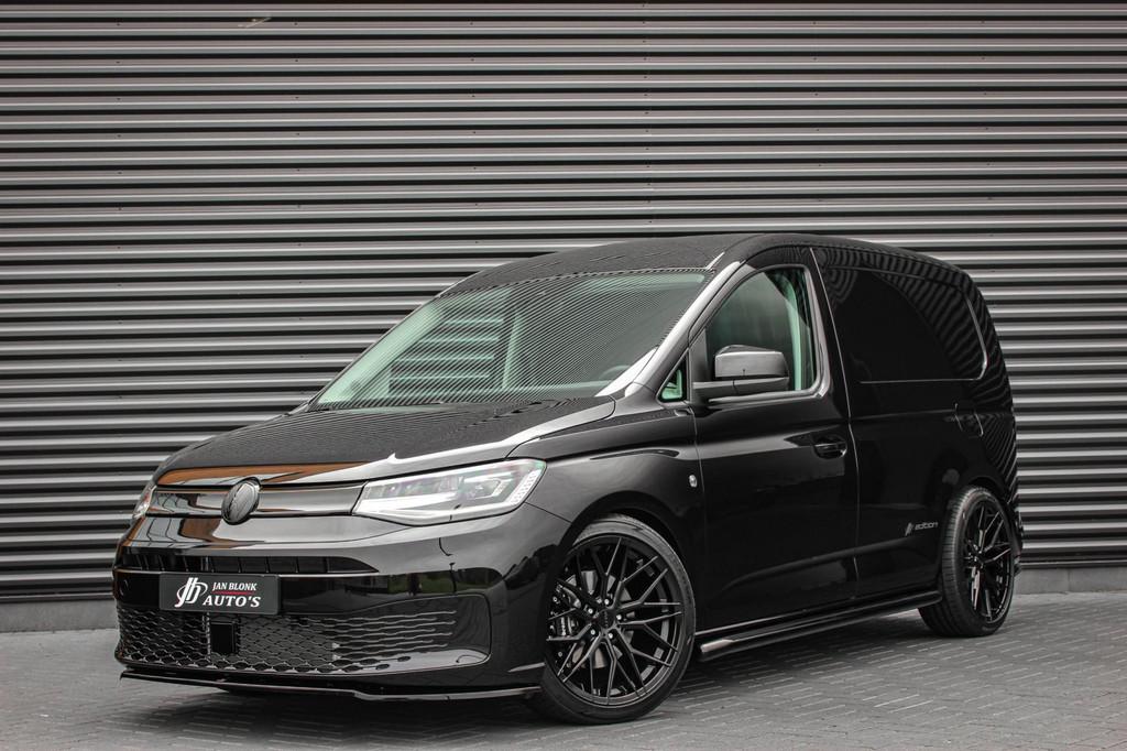 Volkswagen Caddy Cargo 2.0 TDI 122PK DSG JB- EDITION / MAXTR, Auto's, Bestelauto's, Zwart, 4 cilinders, Volkswagen, Bedrijf