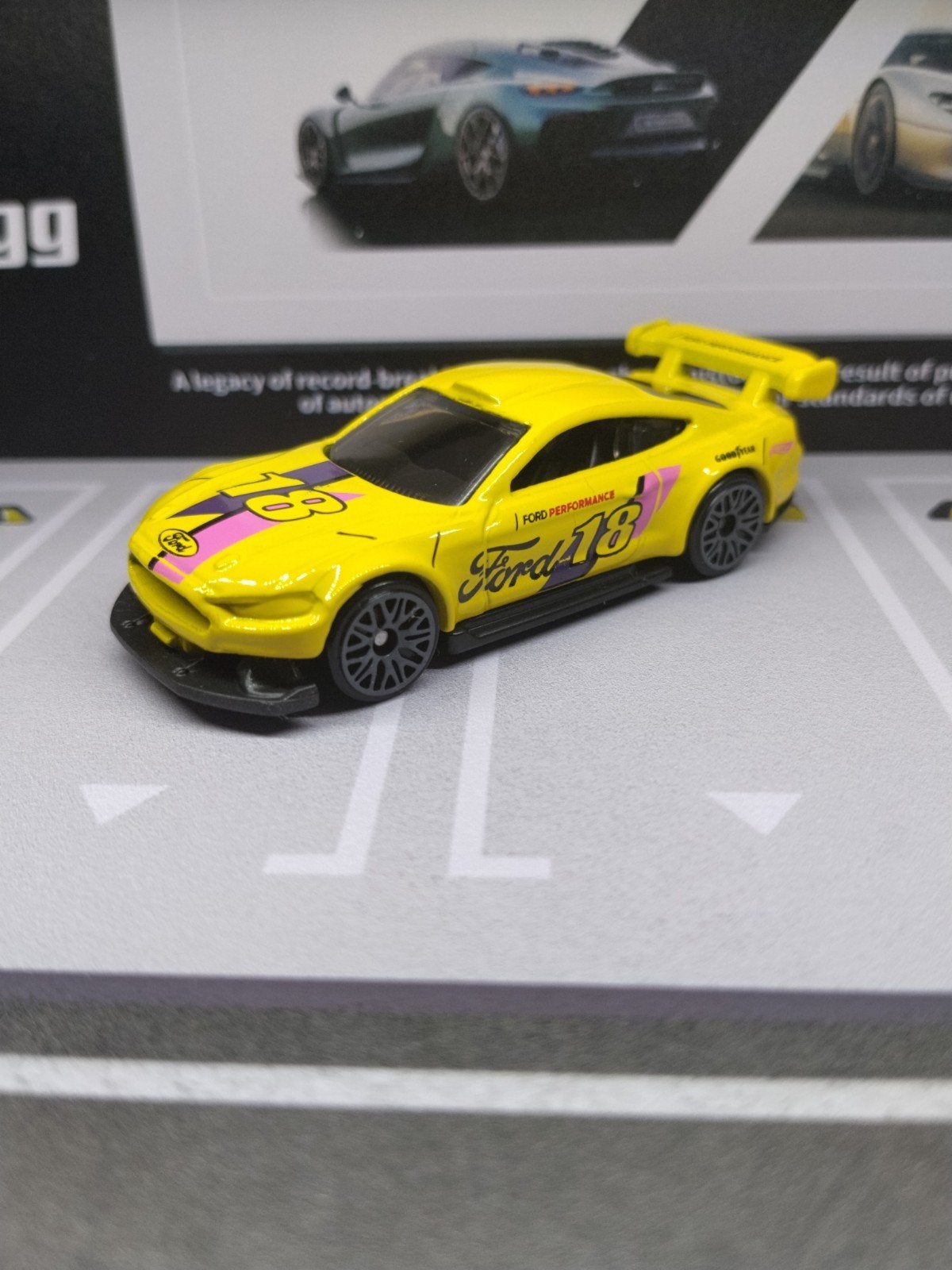 Hotwheels custom '18 Ford mustang hot wheels, Ophalen of Verzenden, Nieuw, Auto