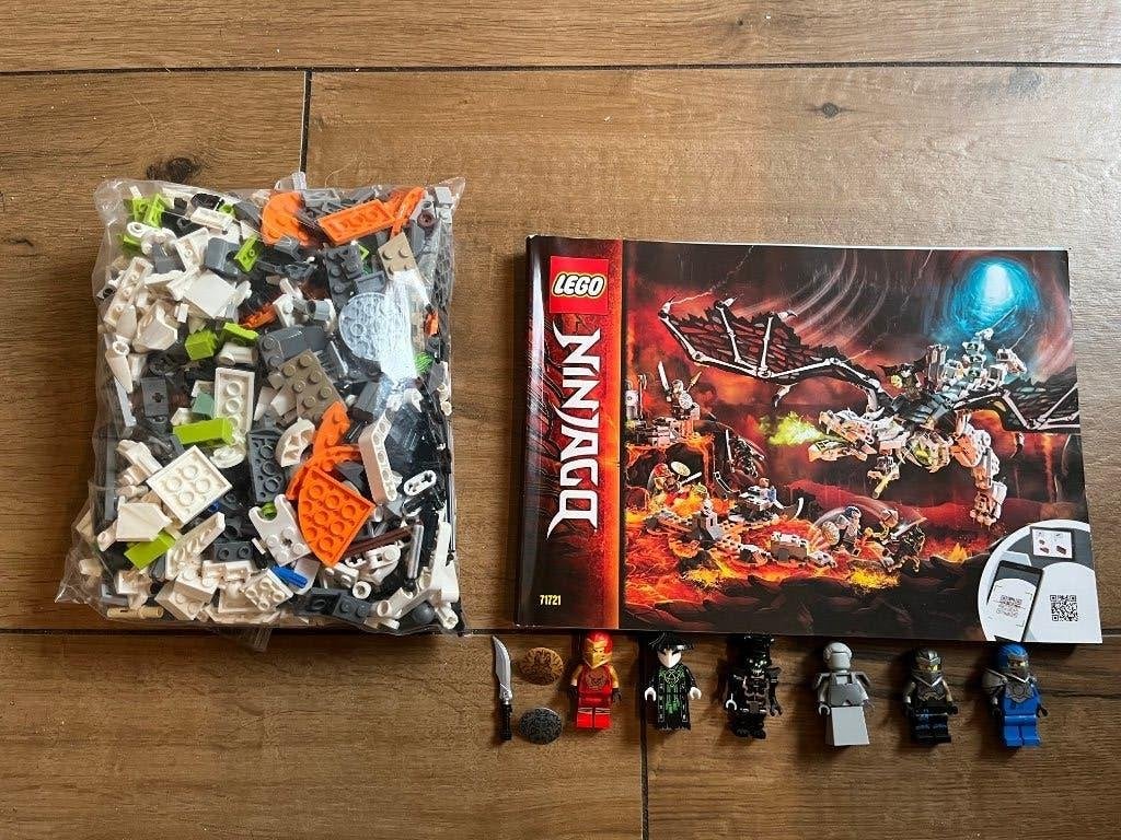 Lego Ninjago - 71721 - Skull Sorcerer's Draak, Lego.com/service, Ophalen of Verzenden, Zo goed als nieuw, LEGO System A/S
