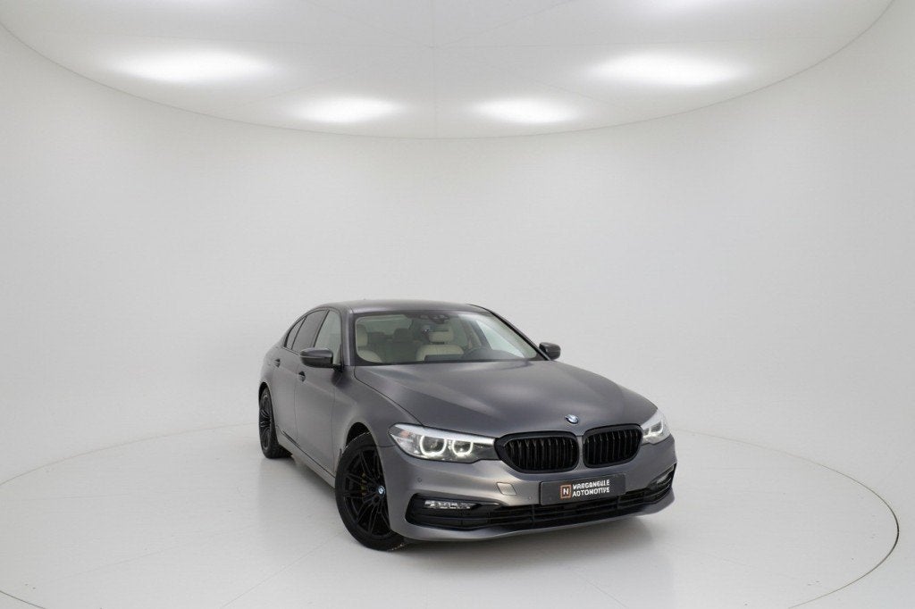 Bmw 5-SERIE 520I EXECUTIVE, Xenon, Leder, Navi, AUT, Auto's, BMW, Automaat, 1998 cc, Achterwielaandrijving, Gebruikt