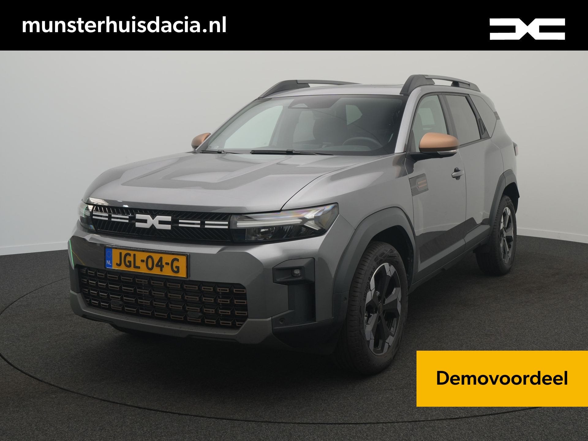 Dacia Bigster 1.8 Hybrid 155 Extreme - Demo - Glazen dak -, Auto's, Stof, Origineel Nederlands, Bedrijf, SUV of Terreinwagen