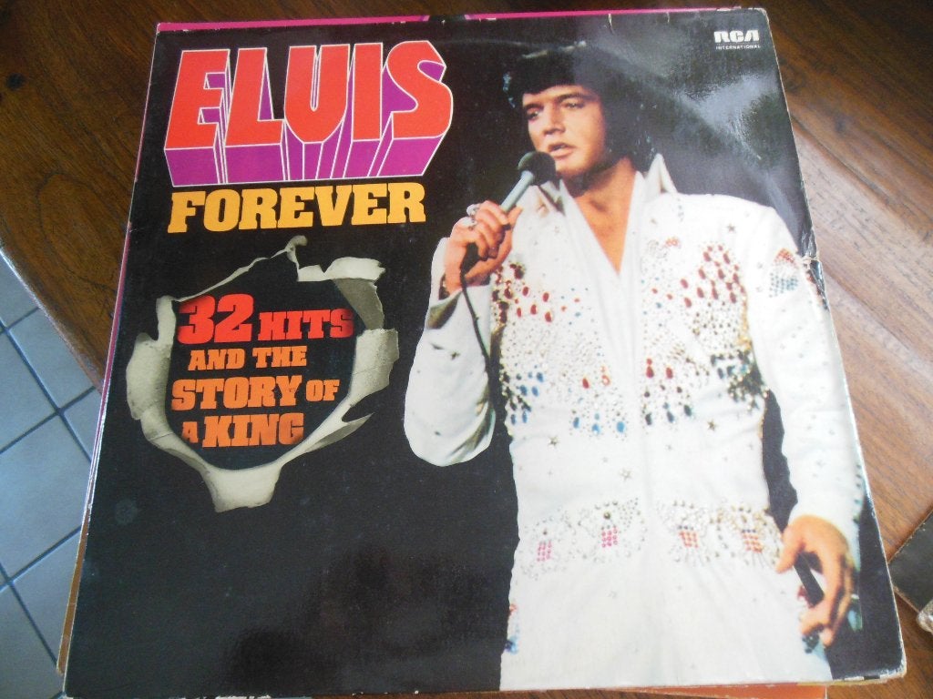 2 lp elvis forever 32 hits vinyl rca records album platen, Gebruikt, Ophalen of Verzenden, 12 inch, Dubbel-LP