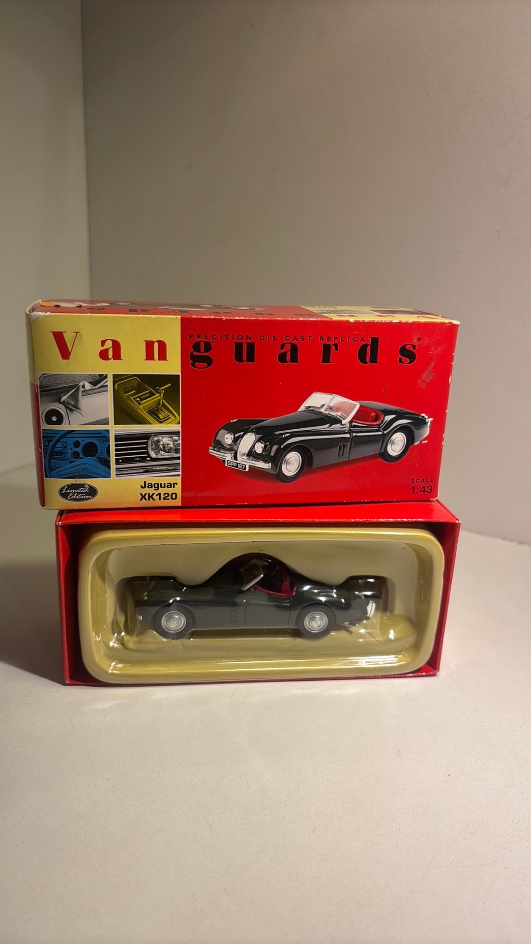 Jaguar xk120 vanguards 1.43, Overige merken, Auto, Ophalen of Verzenden, A
