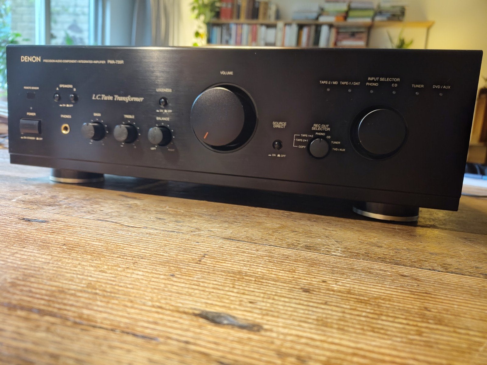 Denon PMA-735R.  (L.C. Twin Transformer) Versterker, Gebruikt, Denon, Ophalen of Verzenden, 60 tot 120 watt