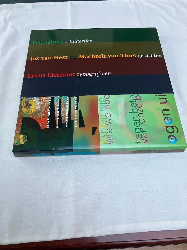 Leo Schatz (1918-2014) + Extra Bijlage-Prent 2012, Ophalen of Verzenden, Zo goed als nieuw, O.a. Jos van Machteld, Schilder- en Tekenkunst