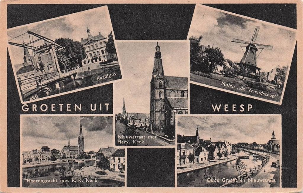 703-389-035 Weesp, Ophalen of Verzenden, Voor 1920, Noord-Holland