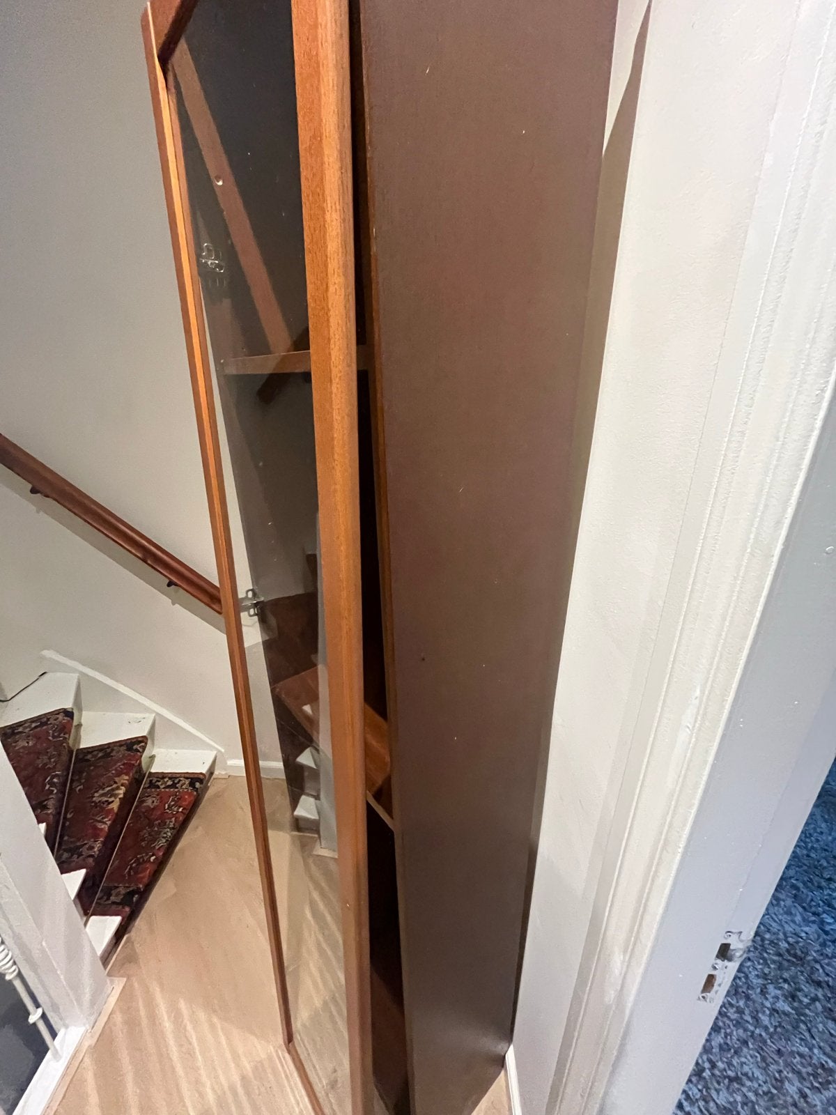 IKEA Billy kast met glazen deur, Ophalen, Gebruikt, 200 cm of meer, 50 tot 100 cm