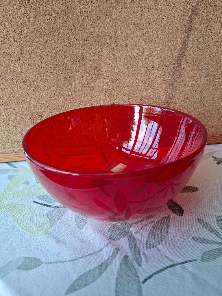 Glaskunst kom, Ophalen