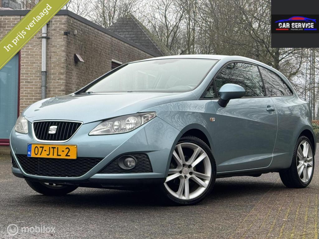 Seat Ibiza SC 1.6 Style/NAP/APK/LMV/PDC/CRUSIE/KOOPJE, Auto's, Seat, Voorwielaandrijving, Ibiza, Bedrijf, Handgeschakeld