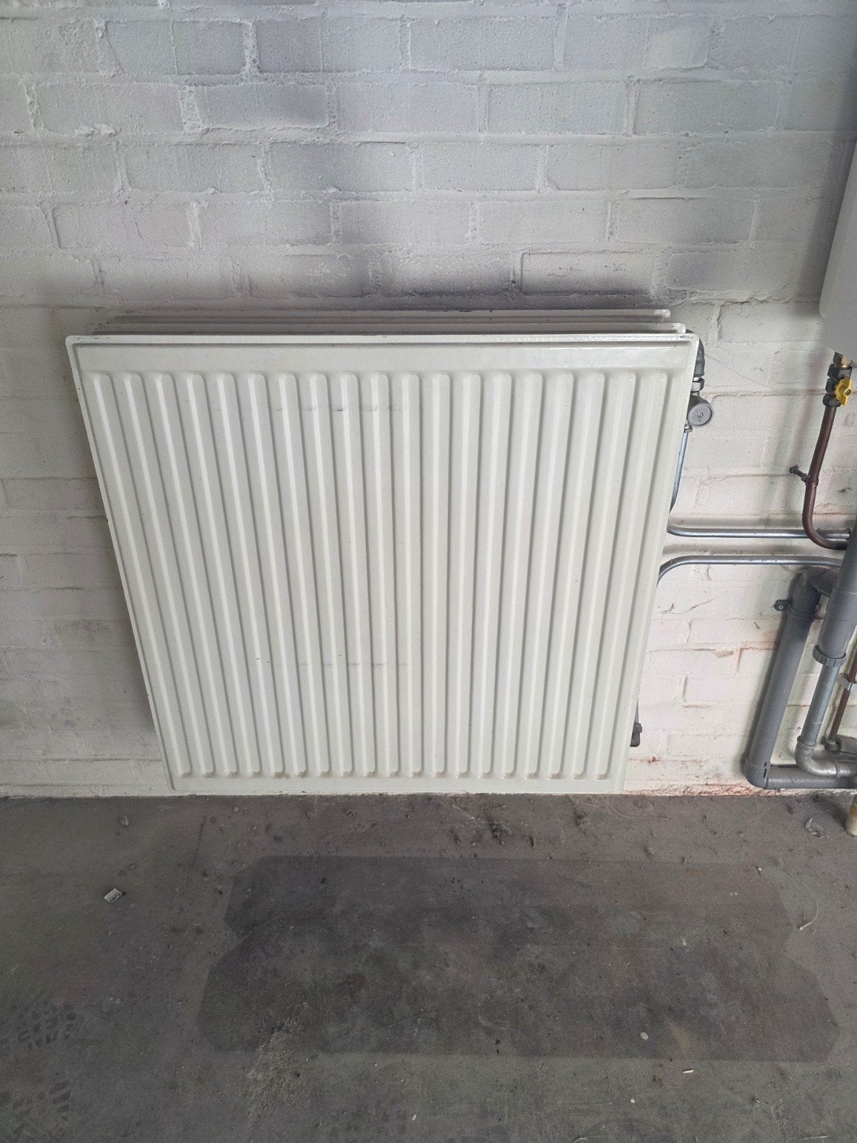 Radiator 80x80 cm, Ophalen, Gebruikt, Radiator, 60 tot 150 cm