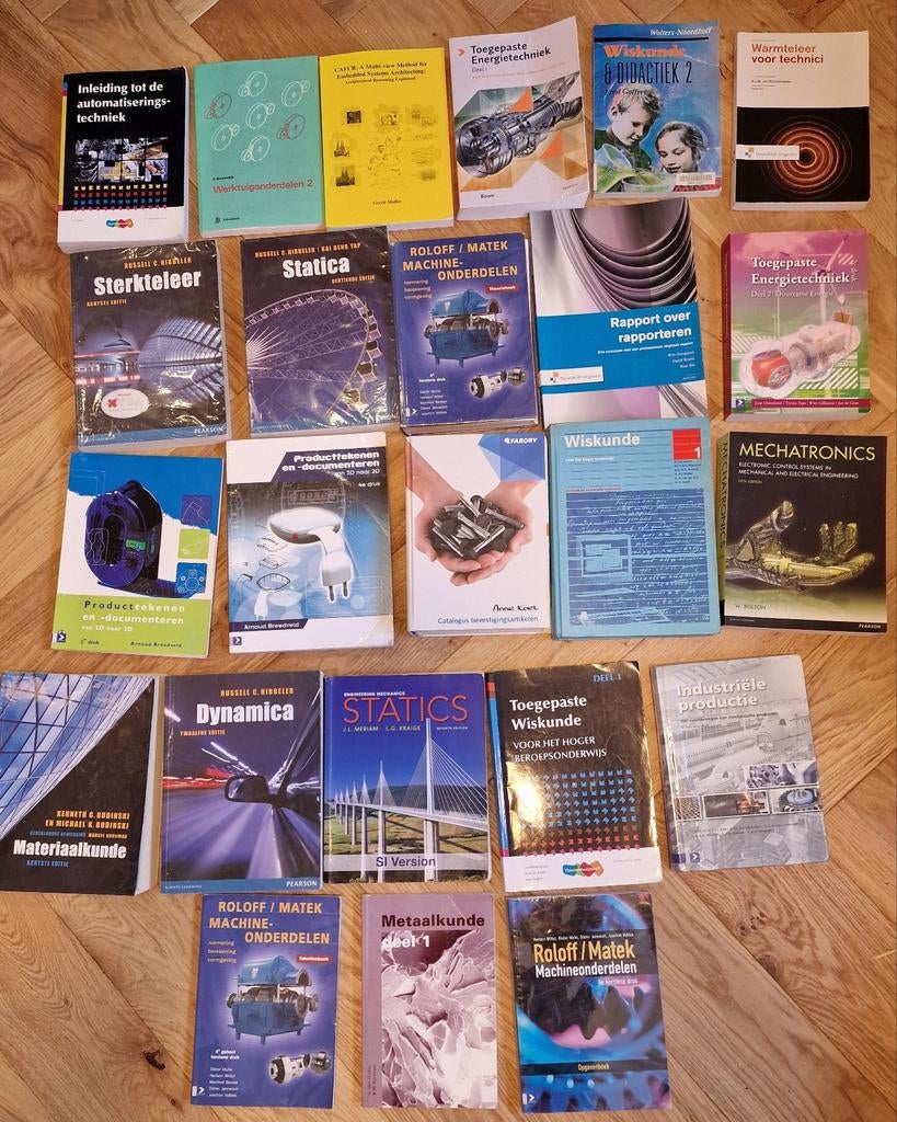 Diverse Technische Boeken - Werktuigbouwkunde & Meer, Ophalen of Verzenden, Gelezen, Werktuigbouwkunde, Diverse Auteurs