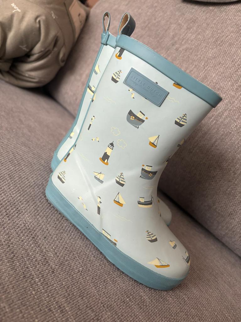 Regenlaarzen, Ophalen, Jongen, Little Dutch, Laarzen