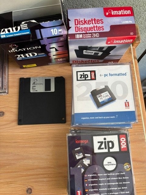 CD rewritable en floppy's (ook zip), Computers en Software, Ophalen, Verschillende merken, Herschrijfbaar, Cd