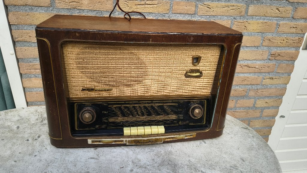 Grundig buizenradio type 3043, Audio, Tv en Foto, Ophalen, Gebruikt, Grundig, Nb