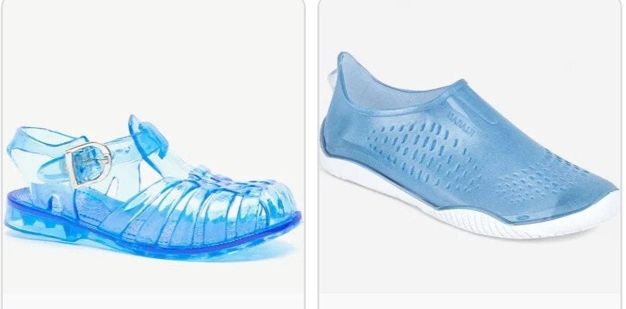 Gezocht: Plastic waterschoenen maat 33/34 (zwemles), Kinderen en Baby's, Ophalen, Gebruikt, Jongen of Meisje, Schoenen