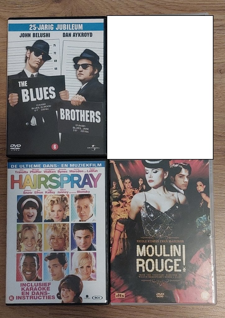 Muziek- en Dansfilms, Alle leeftijden, Ophalen of Verzenden, Zo goed als nieuw