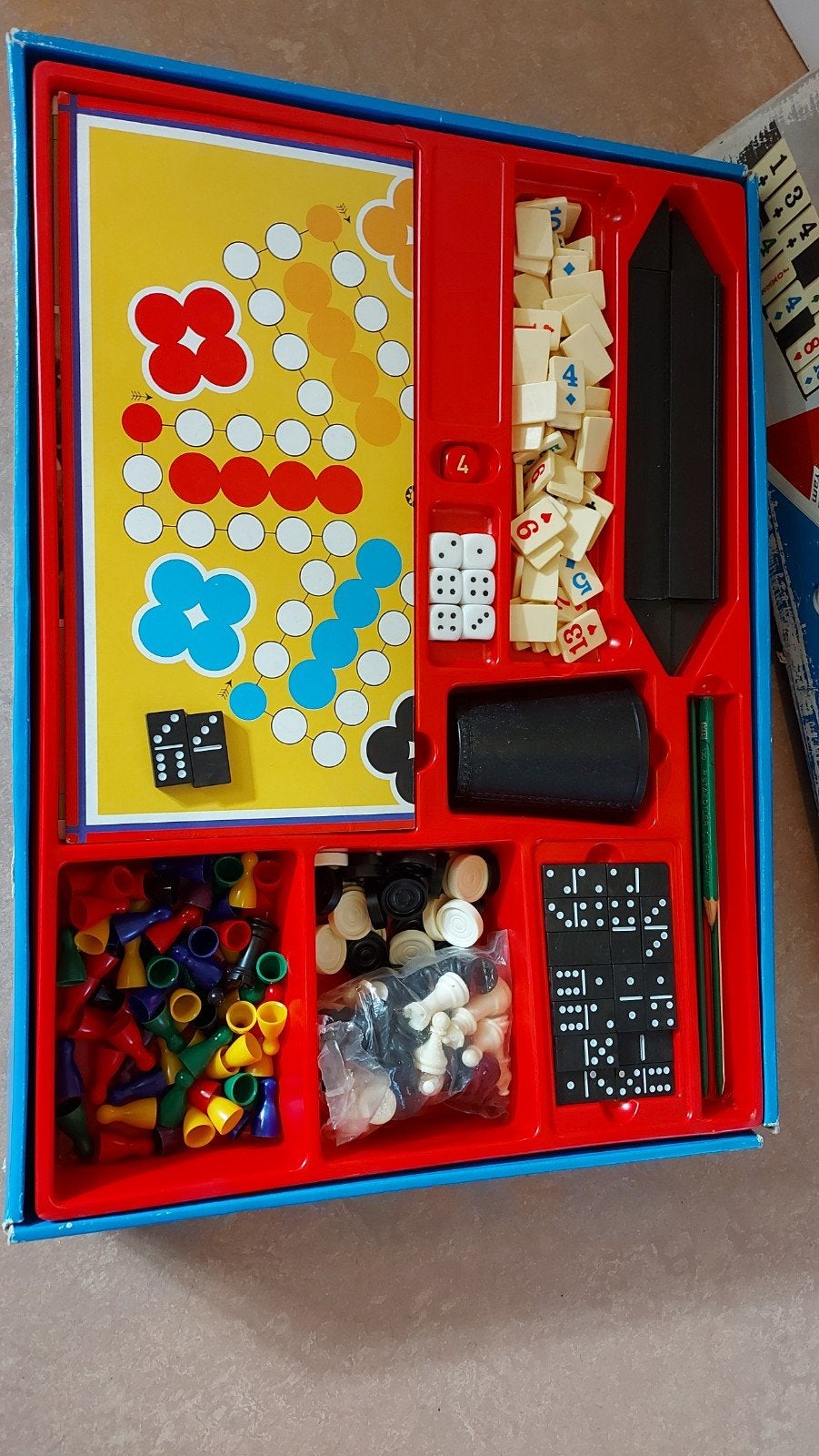 Spellen doos, Ophalen, Gebruikt