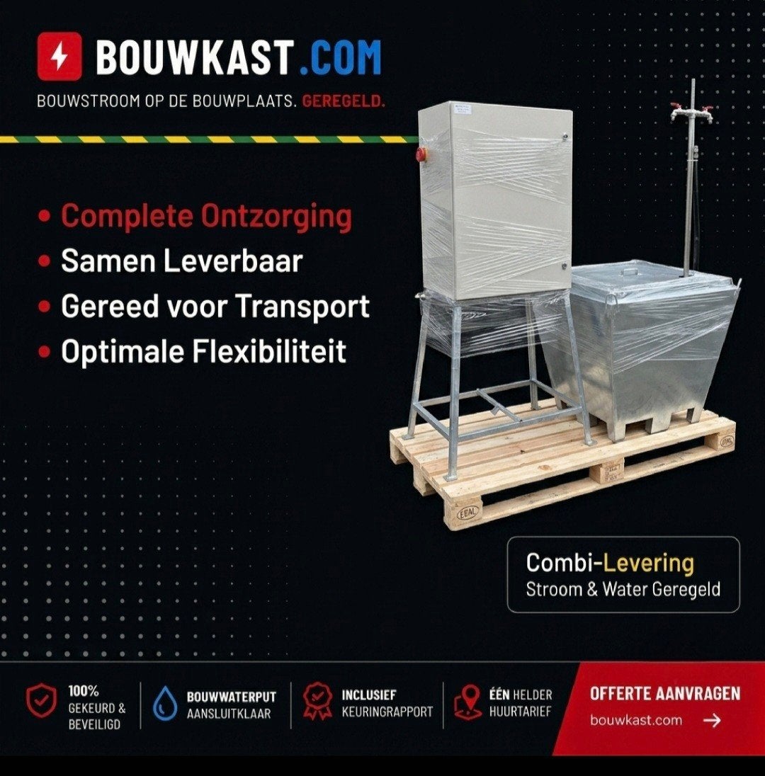 Bouwkast huren inclusief montage en keuring., Ophalen of Verzenden, Overige typen