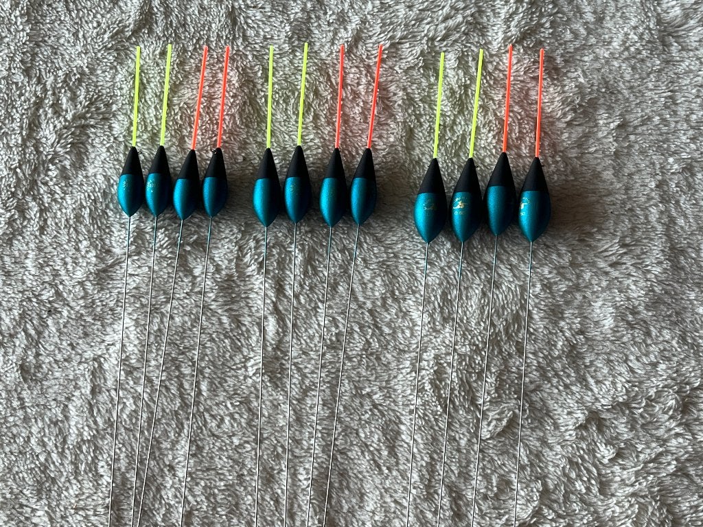 adv 63 / NIEUW serie 12 dobbers TUBERTINI, Ophalen of Verzenden, Gebruikt, Overige typen