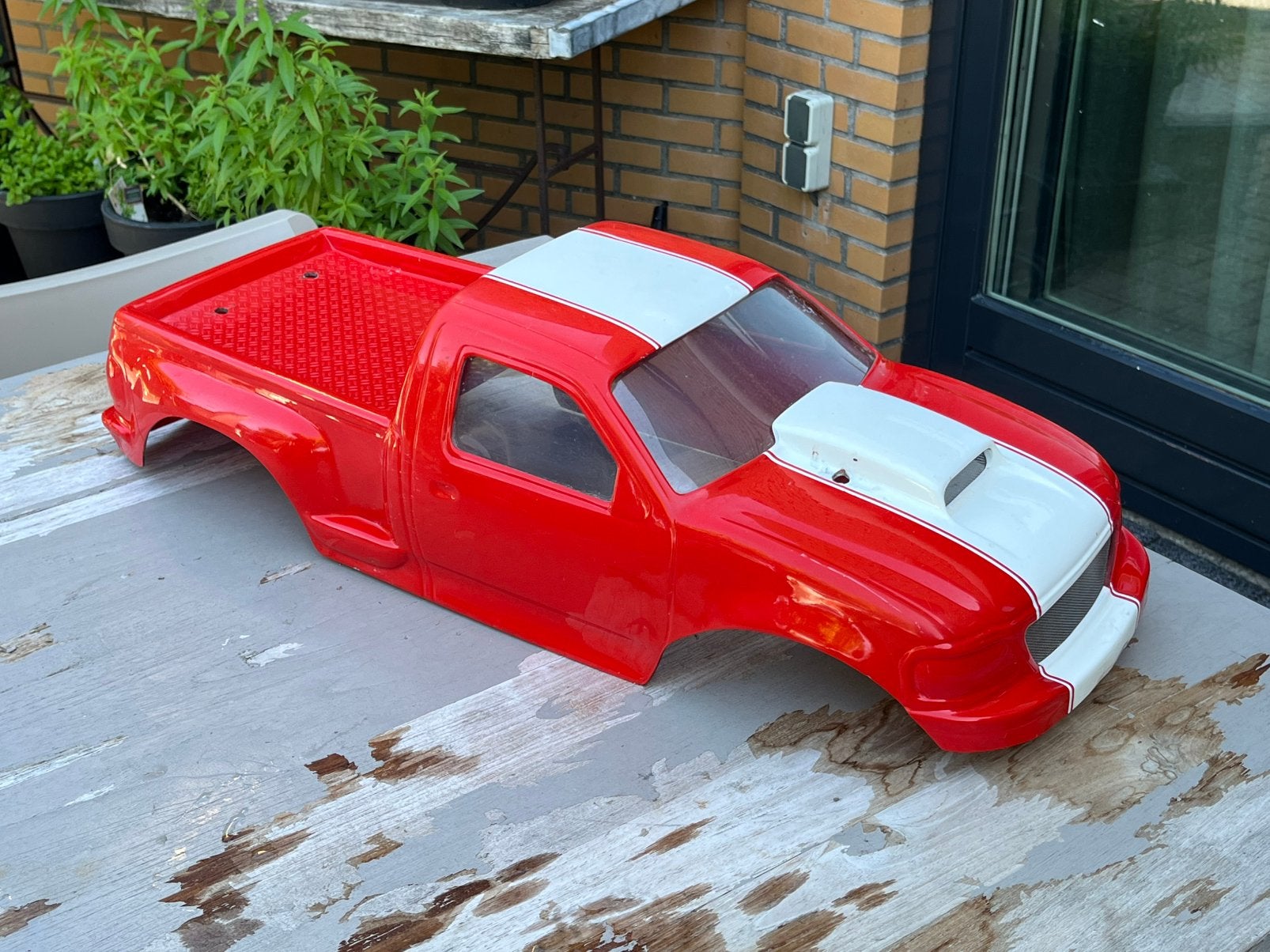 Zeer nette Fg Senna f150 kap ( onbreekbaar polyester kap), Hobby en Vrije tijd, Modelauto's | 1:5 tot 1:12, Ophalen of Verzenden