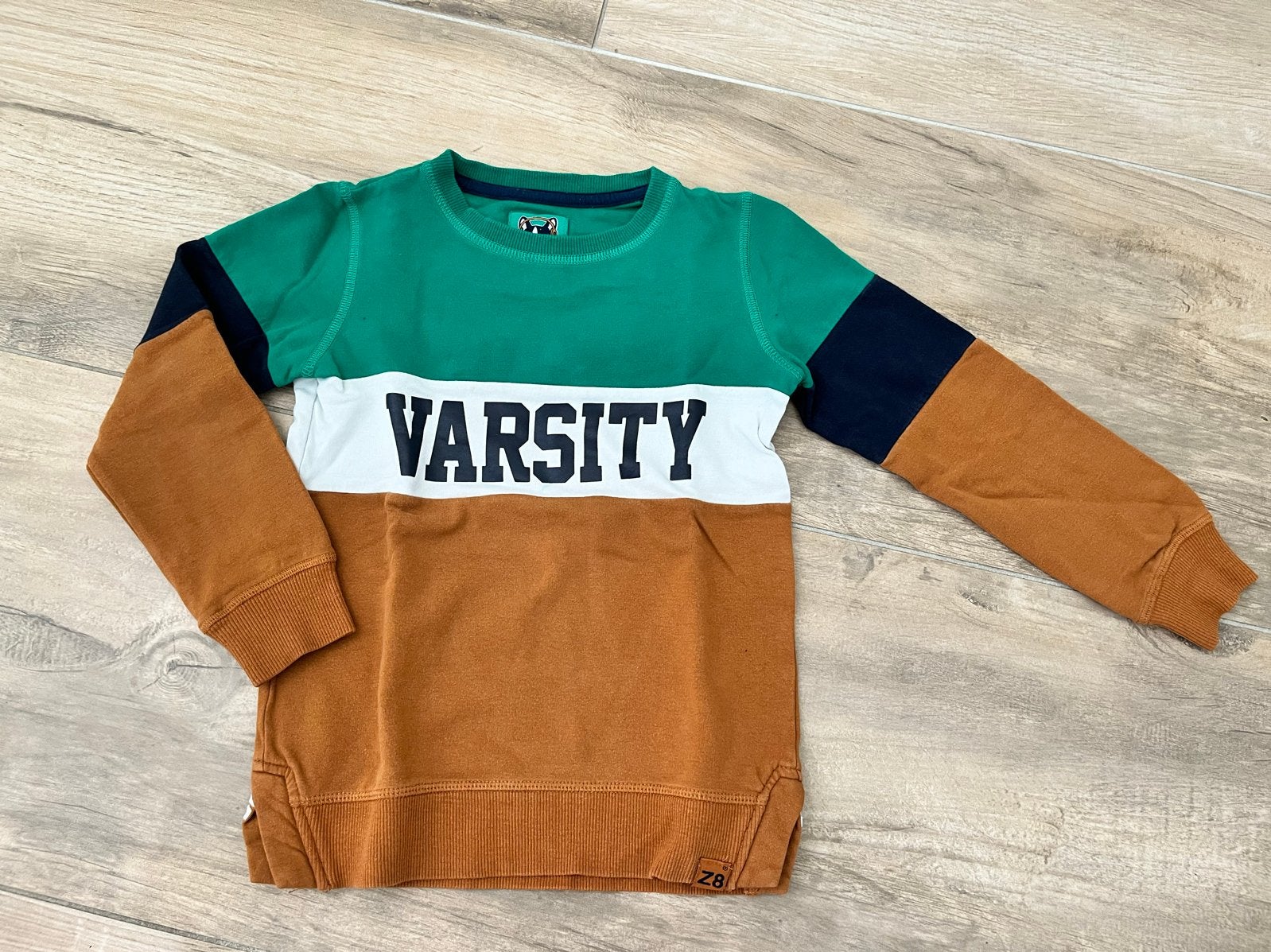 Z8 Stoere trui maat 104-110, Kinderen en Baby's, Kinderkleding | Maat 140, Ophalen of Verzenden, Gebruikt, Jongen, Trui of Vest