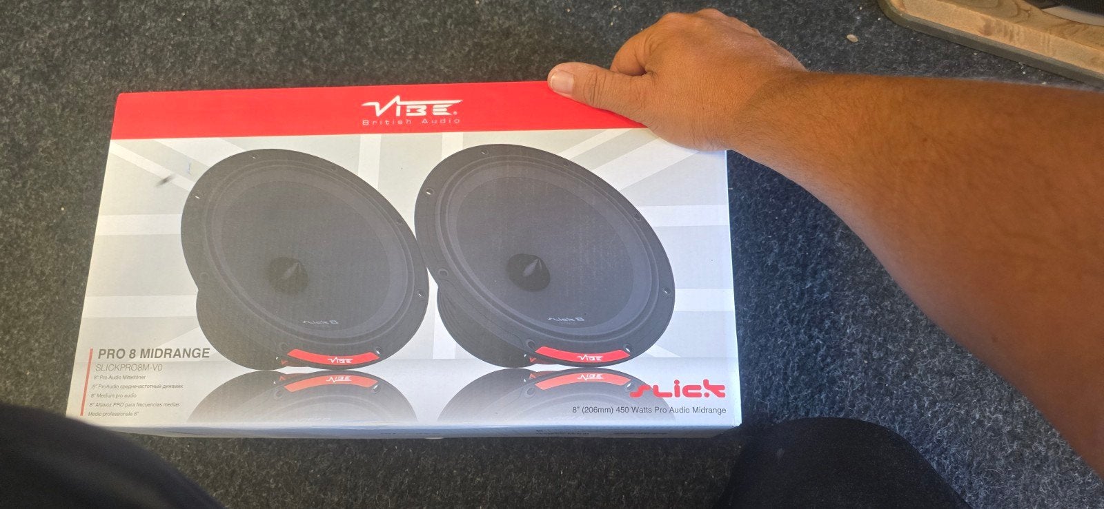 Vibe Slick 8 PRO 8" Midrange Speakers (Nieuw), Ophalen of Verzenden, Nieuw