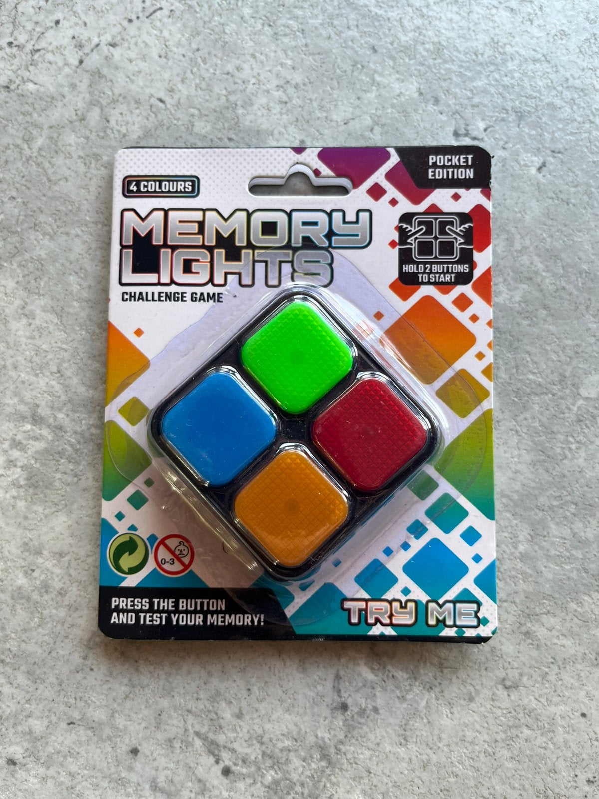 Sensorisch spel “Memory Lights”, Ophalen of Verzenden, Nieuw, Elektronica, Met licht