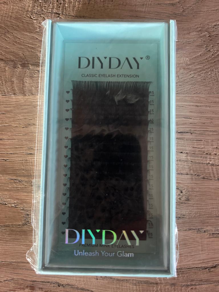 Eyelash Extension  DIYDAY Classic, Ogen, Zwart, Nieuw, Ophalen of Verzenden