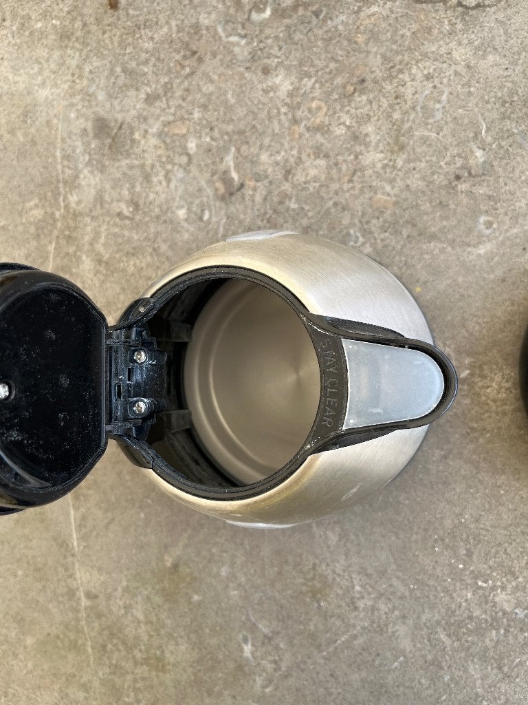 Waterkoker Tefal, Minder dan 1 liter, Ophalen, Zo goed als nieuw, Rvs