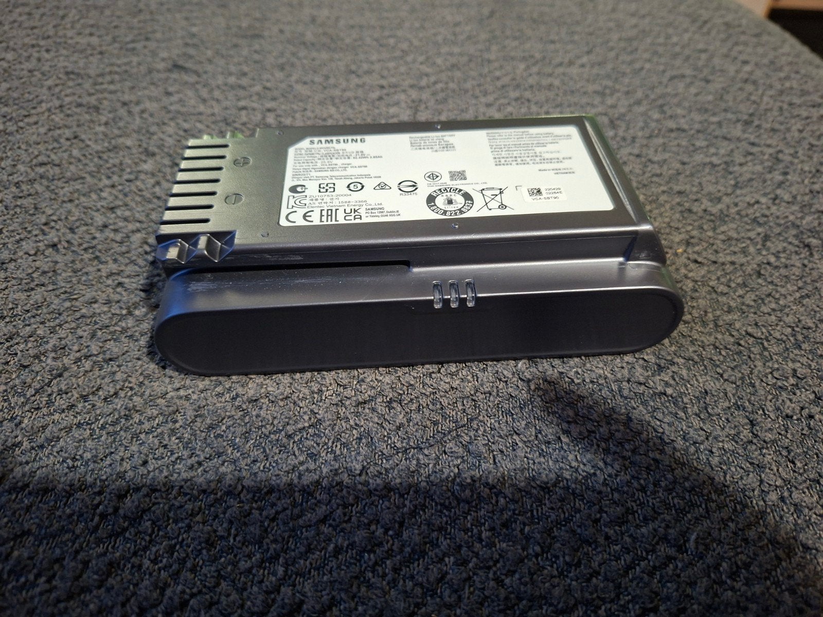 Samsung VCA-SBT90 Accu - 2 jaar gebruikt, werkt goed, Ophalen, Gebruikt