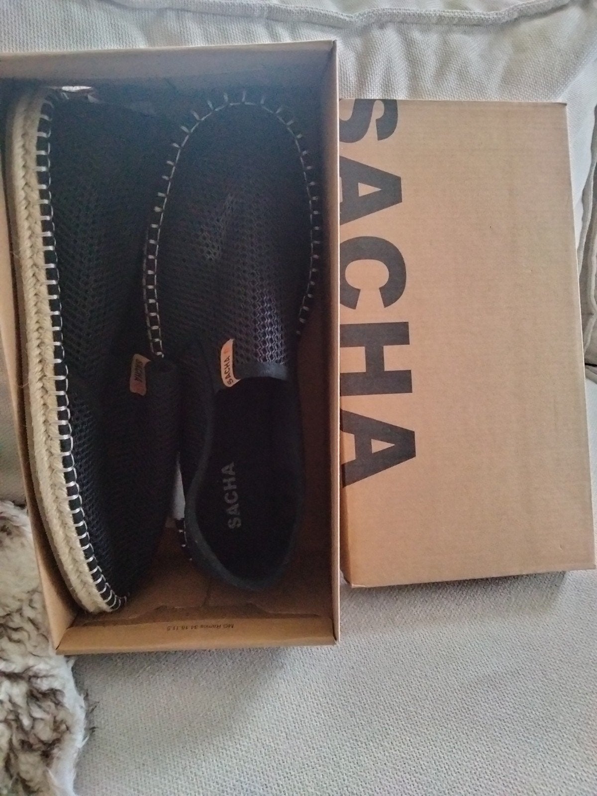 Sacha zwarte espadrilles - Maat 46, Ophalen of Verzenden, Nieuw, Zwart, Espadrilles of Moccasins