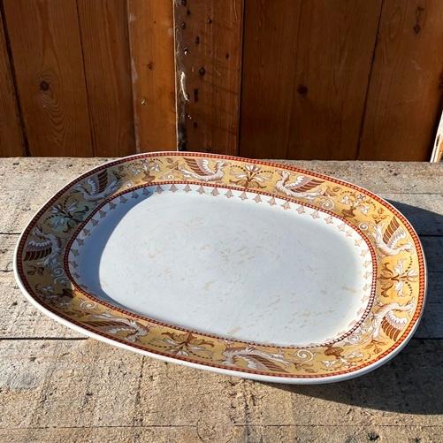 Schaal Villeroy en Boch Creif Mettlach Geschutzt sierschaal, Antiek en Kunst, Ophalen