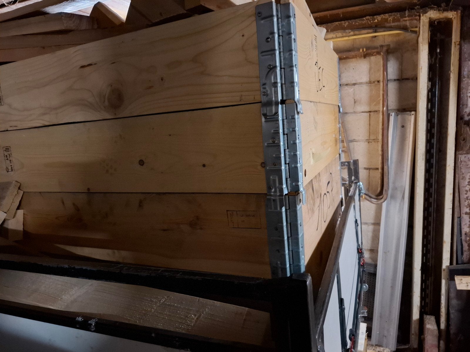13 palletranden 120x80, Ophalen, Nieuw, Rond, Minder dan 30 cm