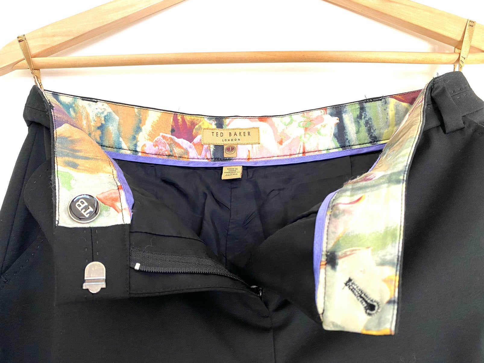 Ted Baker zwarte broek, zo goed als nieuw, maat S, Kleding | Dames, Zwart, Ophalen of Verzenden, Zo goed als nieuw, Maat 36 (S)