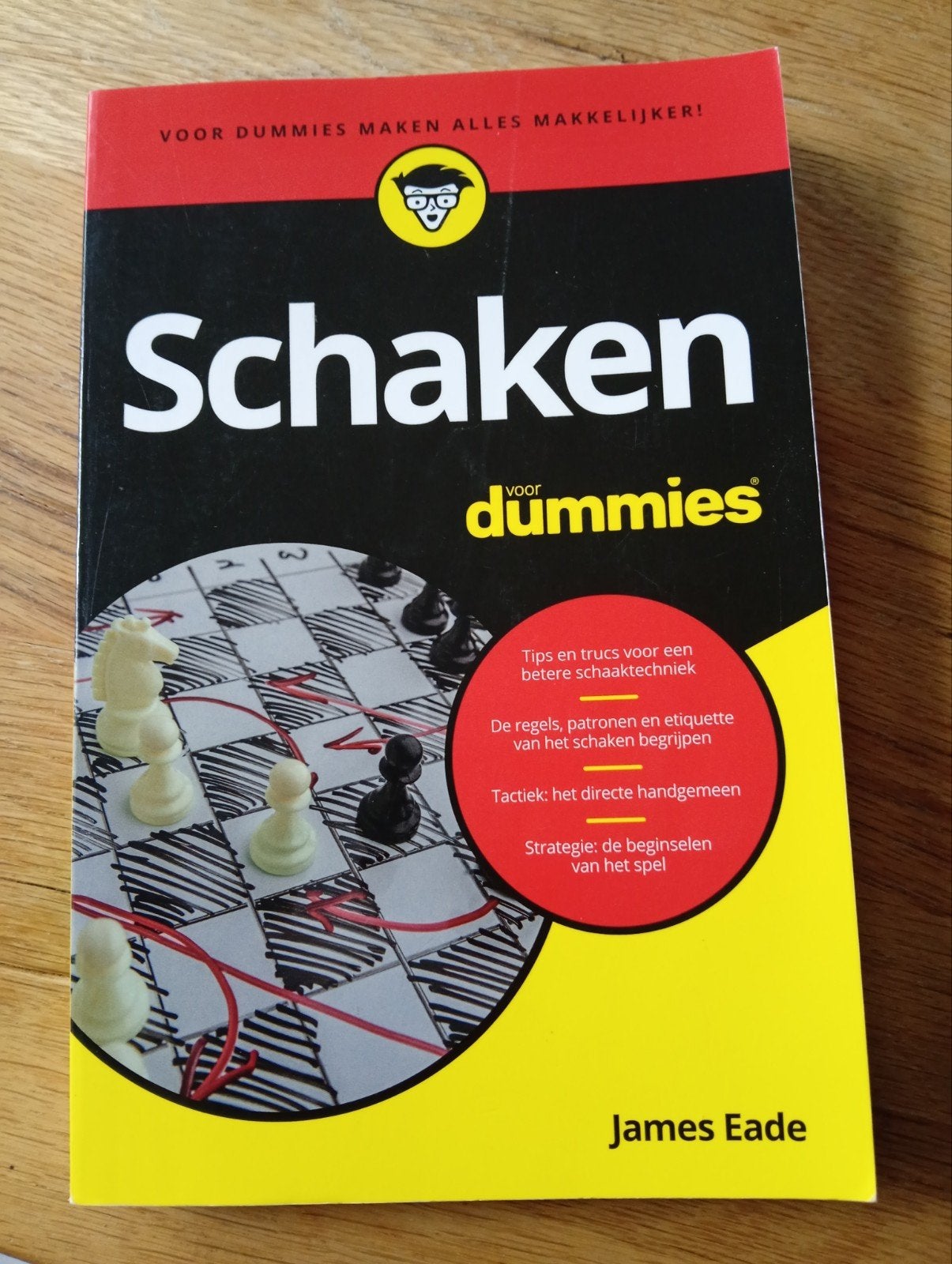 Schaken voor Dummies - Leer schaken met James Eade, Ophalen of Verzenden, Zo goed als nieuw, James Eade